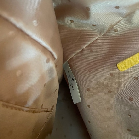 Kate Spade yellow and black tassel tote bag - Picture 6 of 10